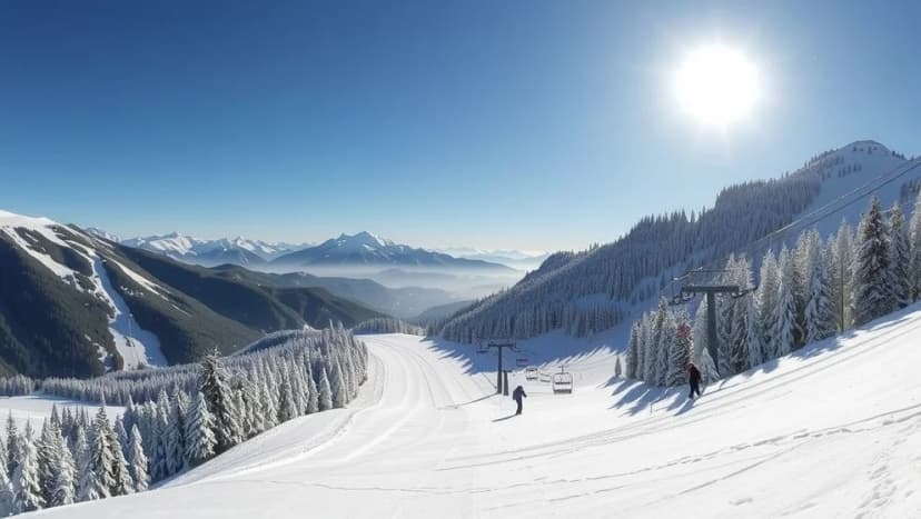 Bad Gastein skidåkning för nybörjare